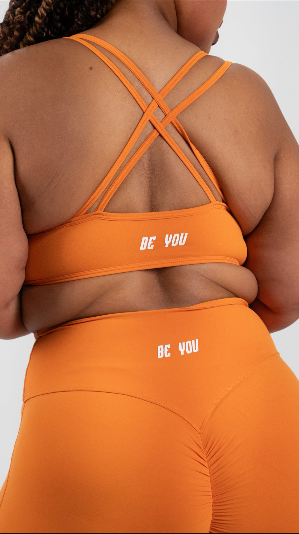 JC Sport Bra Padded. Strappy Criss Cross Cropped