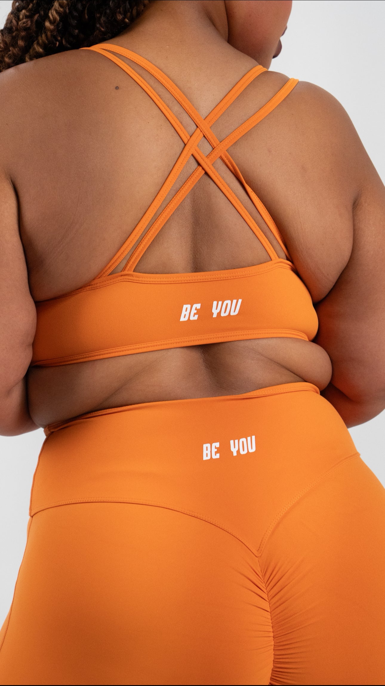 JC Sport Bra Padded. Strappy Criss Cross Cropped