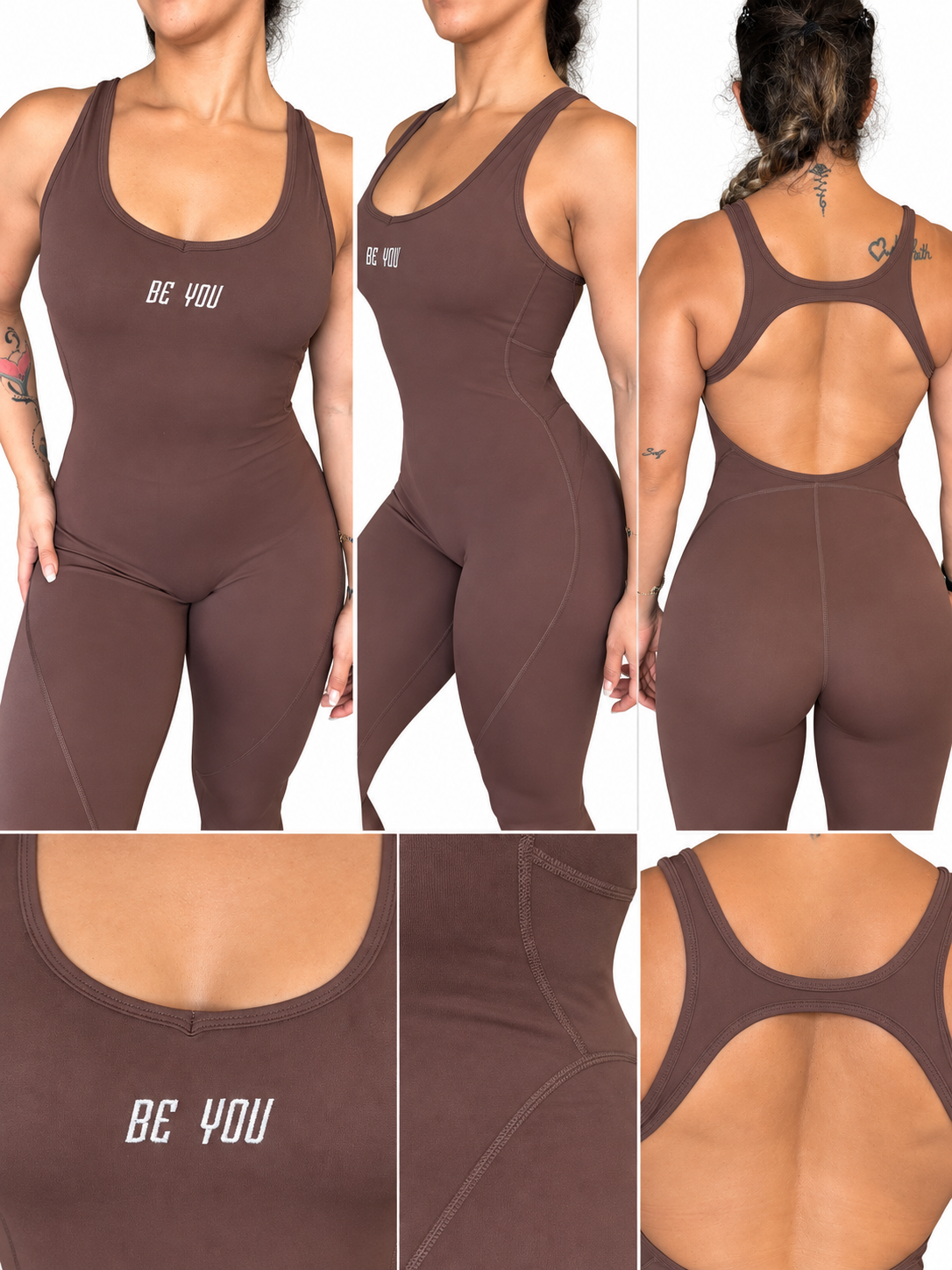 Sculpted Grace™  Flared Jumpsuit