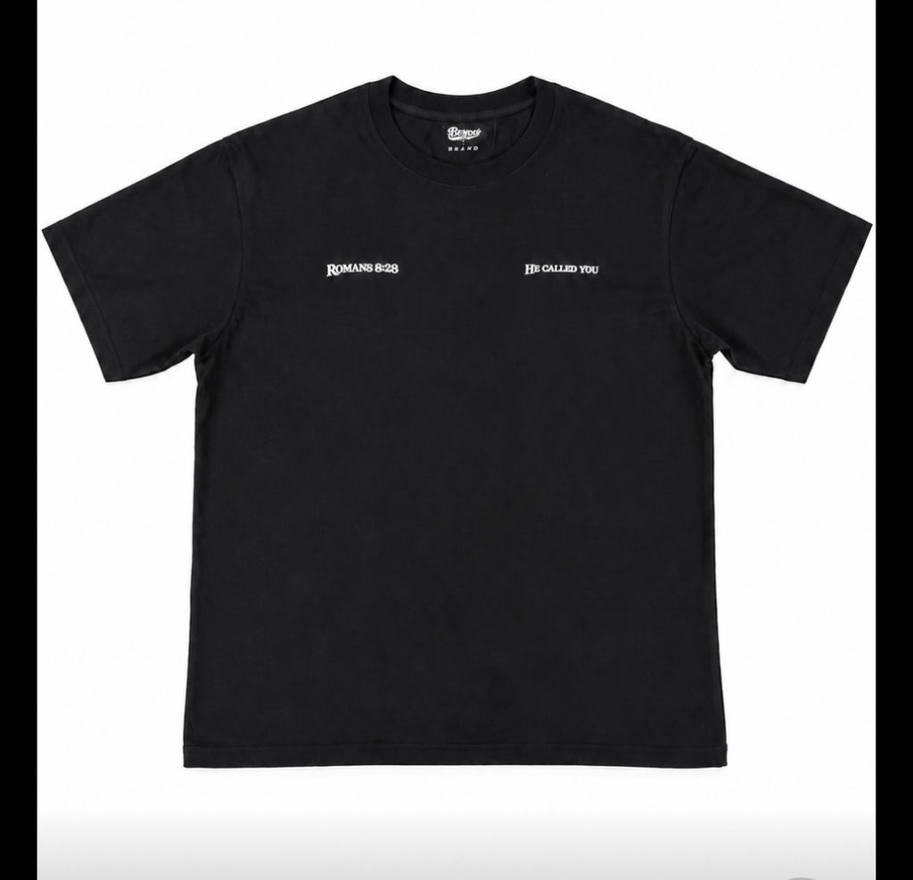Romans 8:28 HE CALLED YOU oversized tee